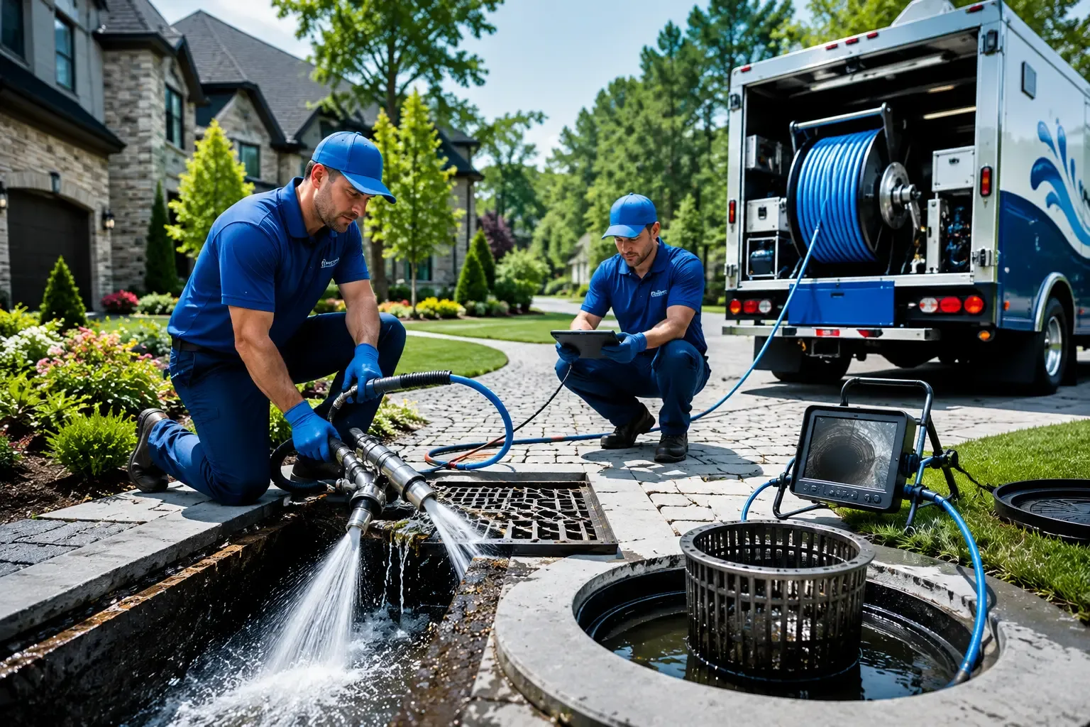 Local outdoor drain cleaning professionals in Gibbstown, NJ